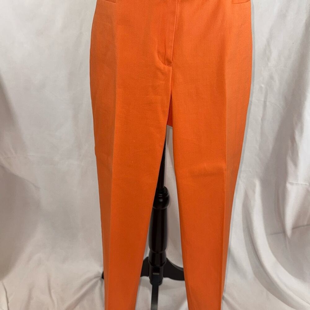 Talbots Hampshire Bold Orange Pants